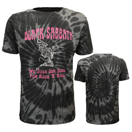 Band Merchandise Black Sabbath We Sold Our Soul To Rock N Roll T-Shirt - Officiële Merchandise Band Merchandise Black Sabbath We Sold Our Soul To Rock N Roll T-Shirt - Officiële Merchandise