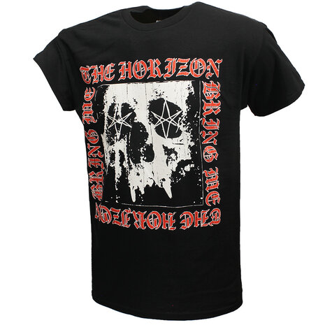 Band Merchandise Bring Me The Horizon Metal Logo Skull T-Shirt - Official Merchandise Band Merchandise Bring Me The Horizon Metal Logo Skull T-Shirt - Official Merchandise