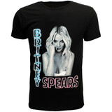 Band Merchandise Britney Spears Neonlicht-T-Shirt