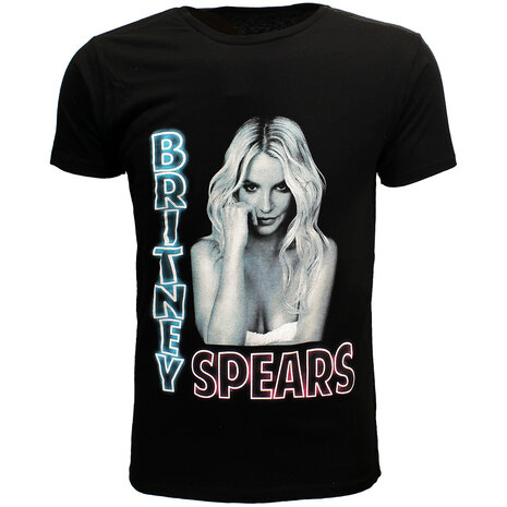 Band Merchandise Britney Spears Neon Light T-Shirt - Official Merchandise Band Merchandise Britney Spears Neon Light T-Shirt - Official Merchandise