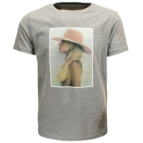 Band Merchandise Lady Gaga Joanne Pink Hat T-Shirt - Officiële Merchandise Band Merchandise Lady Gaga Joanne Pink Hat T-Shirt - Officiële Merchandise