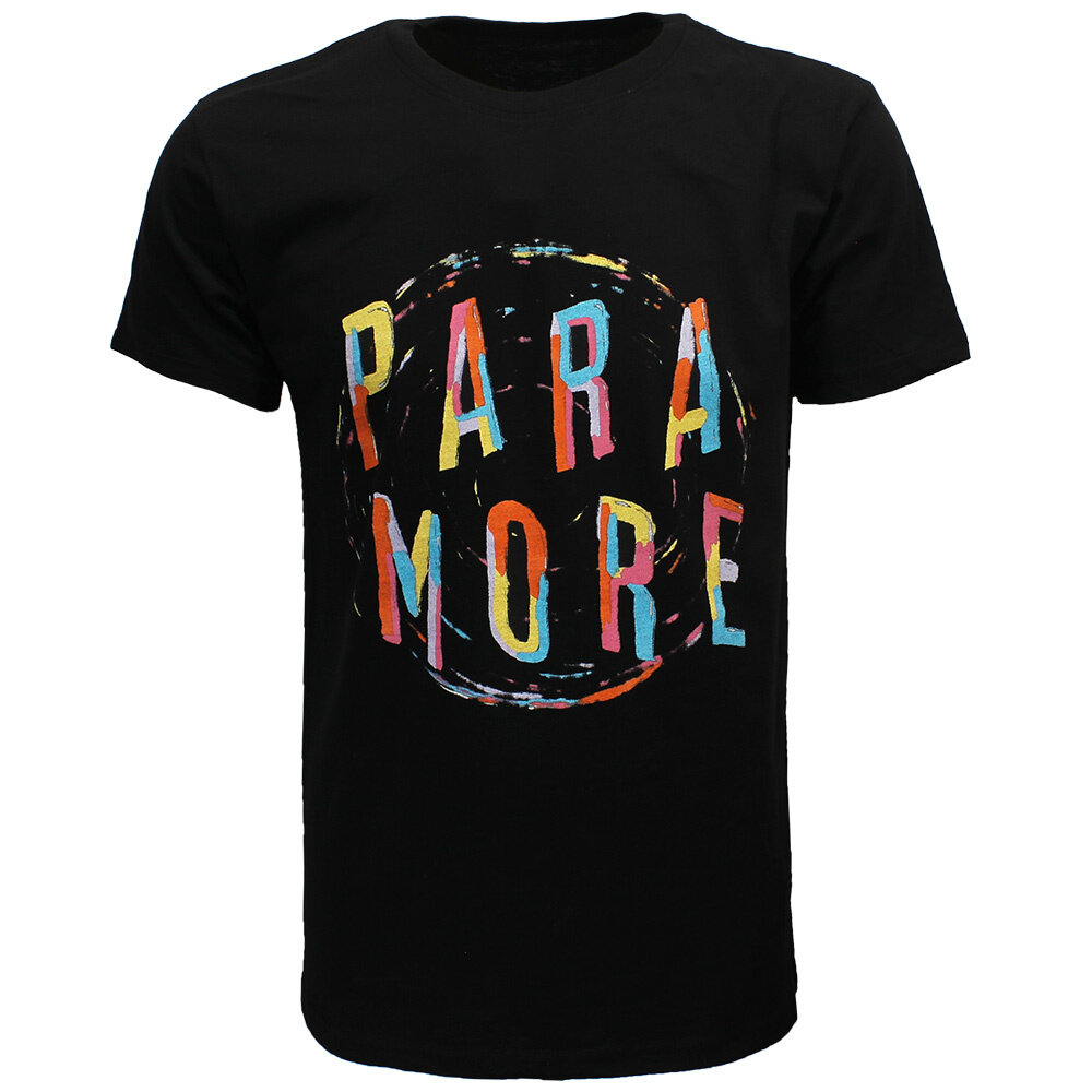 Band Merchandise Paramore Spiral T-Shirt - Official Merchandise Band Merchandise Paramore Spiral T-Shirt - Official Merchandise