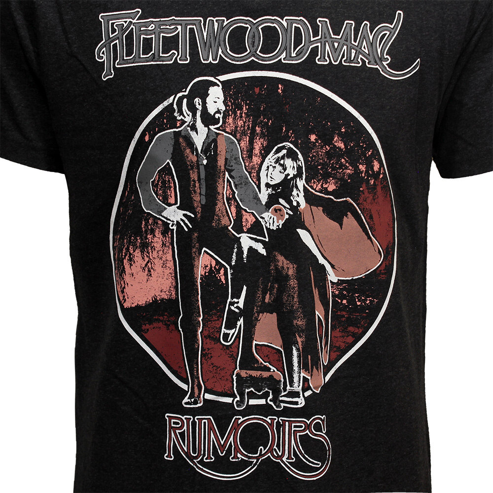 Band Merchandise Fleetwood Mac Rumours Stevie & Mick Vintage T-Shirt – Offizielles Merchandise Band Merchandise Fleetwood Mac Rumours Stevie & Mick Vintage T-Shirt – Offizielles Merchandise
