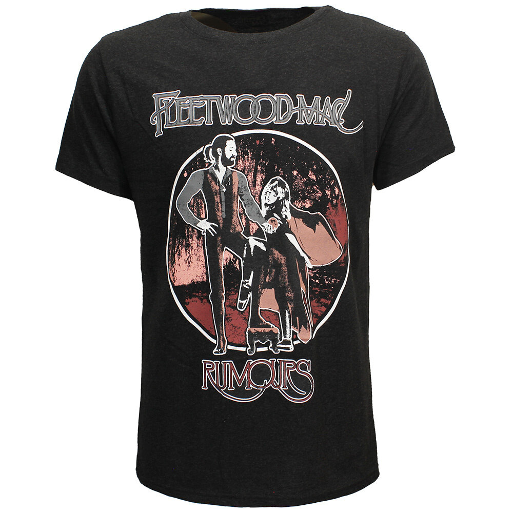 Band Merchandise Fleetwood Mac Rumours Stevie & Mick Vintage T-Shirt – Offizielles Merchandise Band Merchandise Fleetwood Mac Rumours Stevie & Mick Vintage T-Shirt – Offizielles Merchandise