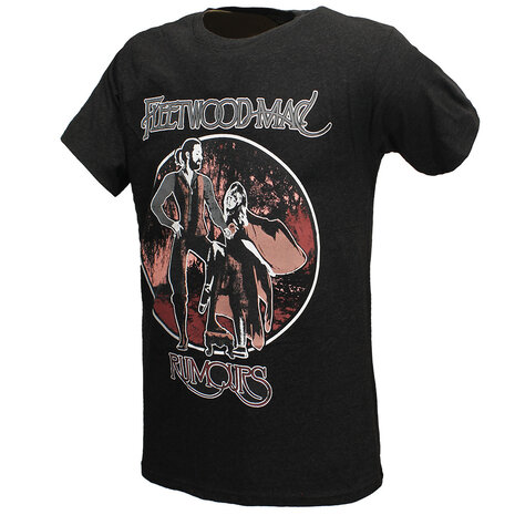 Band Merchandise Fleetwood Mac Rumours Stevie & Mick Vintage T-Shirt – Offizielles Merchandise Band Merchandise Fleetwood Mac Rumours Stevie & Mick Vintage T-Shirt – Offizielles Merchandise