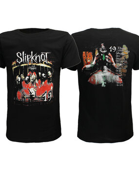 Band Merchandise Slipknot Debut Album 19YR Anniversary T-Shirt Band Merchandise Slipknot Debut Album 19YR Anniversary T-Shirt