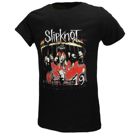 Band Merchandise Slipknot Debut Album 19YR Anniversary T-Shirt - Officiële Merchandise Band Merchandise Slipknot Debut Album 19YR Anniversary T-Shirt - Officiële Merchandise
