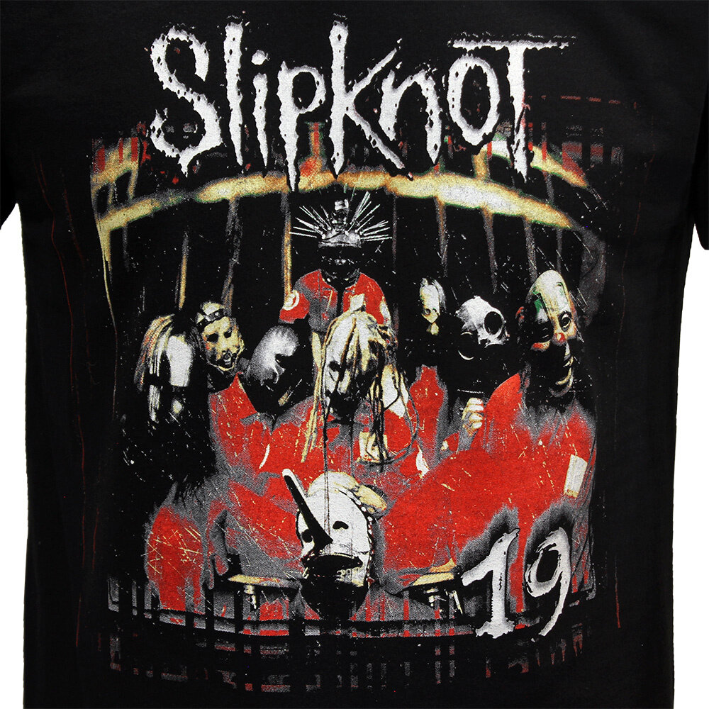 Band Merchandise Slipknot Debut Album 19YR Anniversary T-Shirt - Officiële Merchandise Band Merchandise Slipknot Debut Album 19YR Anniversary T-Shirt - Officiële Merchandise