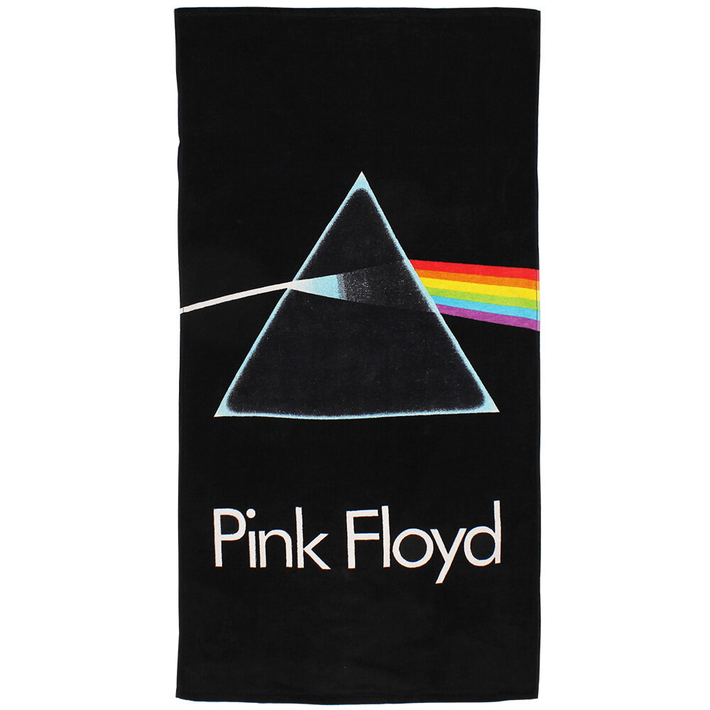 Band Merchandise Pink Floyd Dark Side Of The Moon Bath Towel Beach Towel - Official Merchandise Band Merchandise Pink Floyd Dark Side Of The Moon Bath Towel Beach Towel - Official Merchandise