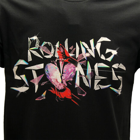 Band Merchandise The Rolling Stones Hackney Diamonds T-Shirt - Official Merchandise Band Merchandise The Rolling Stones Hackney Diamonds T-Shirt - Official Merchandise