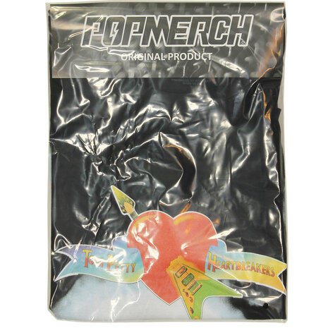 Band Merchandise Tom Petty & The Heartbreakers First Album T-Shirt - Official Merchandise Band Merchandise Tom Petty & The Heartbreakers First Album T-Shirt - Official Merchandise