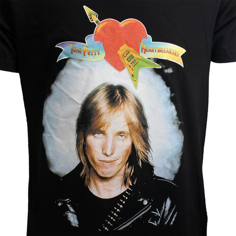 Band Merchandise Tom Petty & The Heartbreakers First Album T-Shirt - Official Merchandise Band Merchandise Tom Petty & The Heartbreakers First Album T-Shirt - Official Merchandise