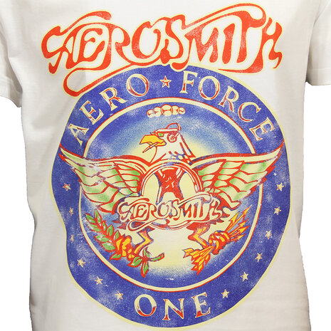 Band Merchandise Aerosmith Aero Force Band T-Shirt - Officiële Merchandise Band Merchandise Aerosmith Aero Force Band T-Shirt - Officiële Merchandise