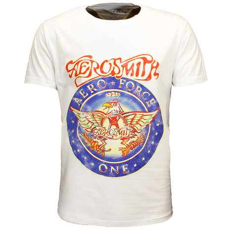 Band Merchandise Aerosmith Aero Force Band T-Shirt - Officiële Merchandise Band Merchandise Aerosmith Aero Force Band T-Shirt - Officiële Merchandise