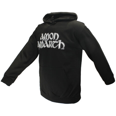 Band Merchandise Amon Amarth Grauer Totenkopf-Kapuzenpullover – Offizielles Merchandise