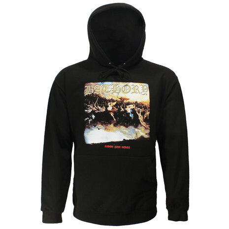 Band Merchandise Bathory Blood Fire Death Hoodie Sweater - Officiële Merchandise Band Merchandise Bathory Blood Fire Death Hoodie Sweater - Officiële Merchandise