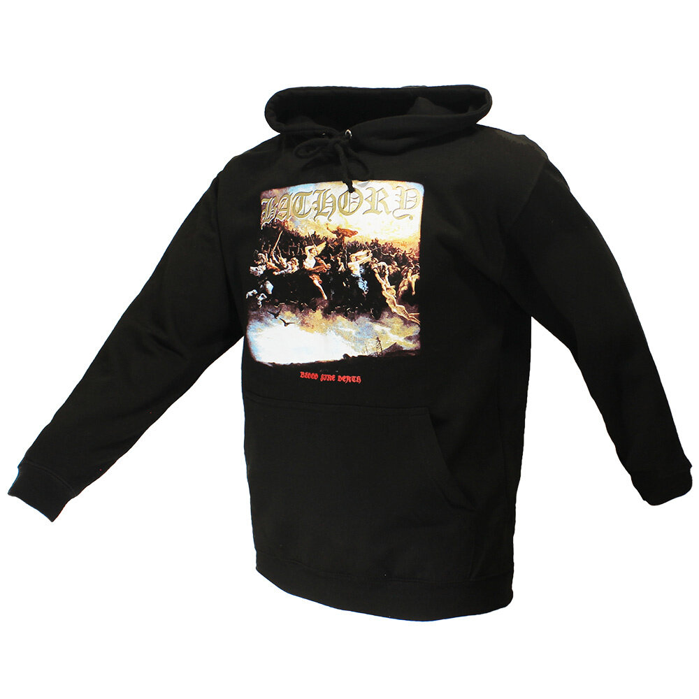Band Merchandise Bathory Blood Fire Death Kapuzenpullover – offizielles Merchandise Band Merchandise Bathory Blood Fire Death Kapuzenpullover – offizielles Merchandise