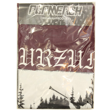 Band Merchandise Burzum Filosofem Burgunderrotes T-Shirt – offizielles Produkt Band Merchandise Burzum Filosofem Burgunderrotes T-Shirt – offizielles Produkt