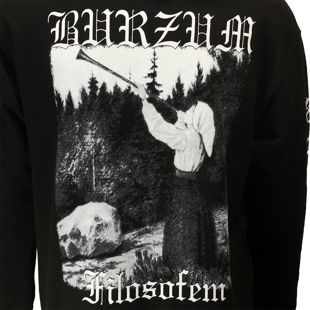 Band Merchandise Burzum Filosofem Kapuzenpullover – Offizielles Merchandise Band Merchandise Burzum Filosofem Kapuzenpullover – Offizielles Merchandise
