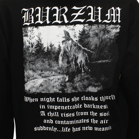 Band Merchandise Burzum Filosofem II Kapuzenpullover – Offizielles Merchandise Band Merchandise Burzum Filosofem II Kapuzenpullover – Offizielles Merchandise