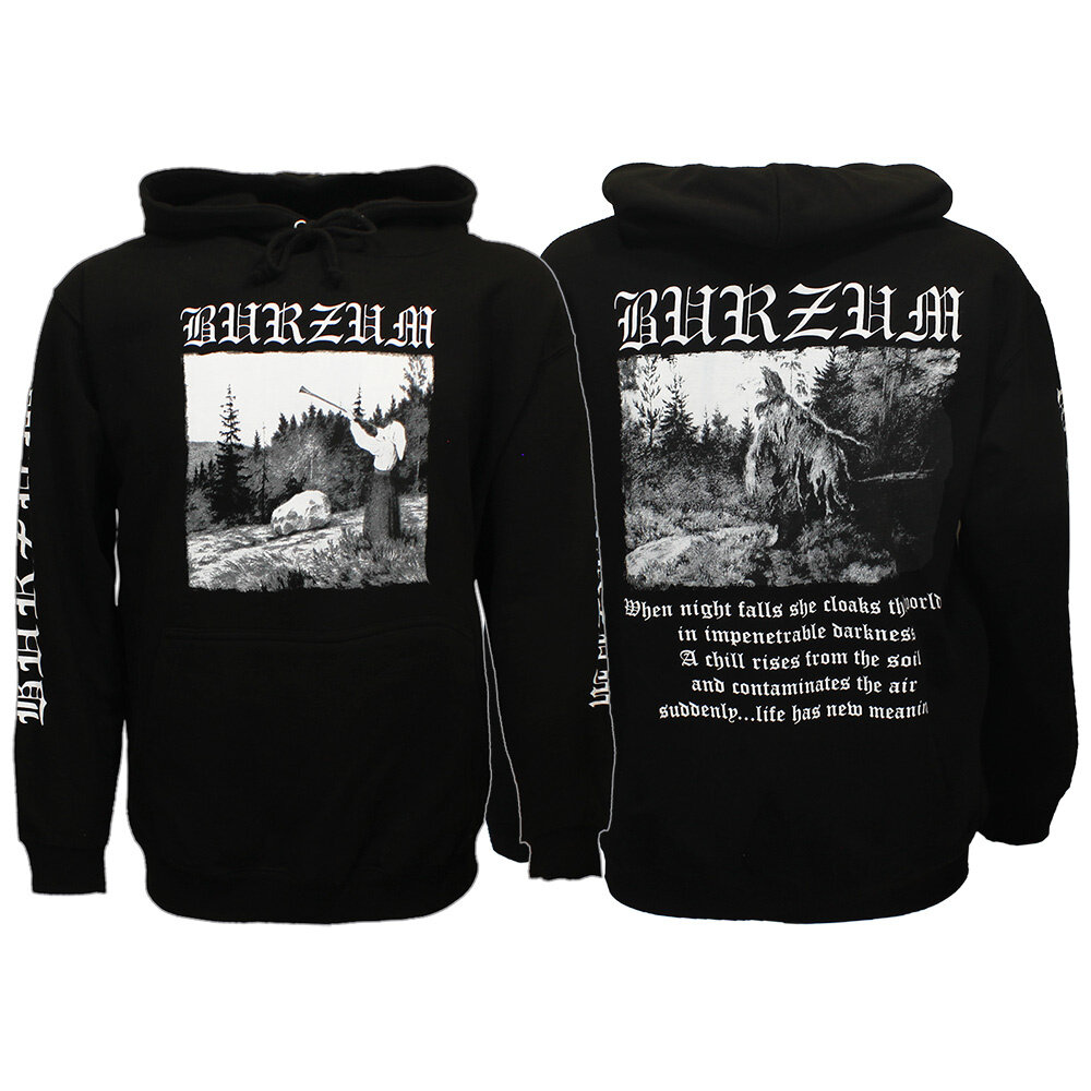 Band Merchandise Burzum Filosofem II Kapuzenpullover – Offizielles Merchandise Band Merchandise Burzum Filosofem II Kapuzenpullover – Offizielles Merchandise