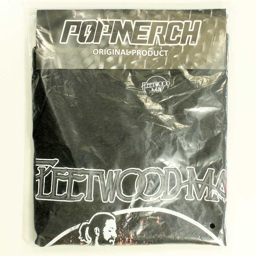 Band Merchandise Fleetwood Mac Rumors Stevie & Mick Vintage T-Shirt - Official Merchandise Band Merchandise Fleetwood Mac Rumors Stevie & Mick Vintage T-Shirt - Official Merchandise