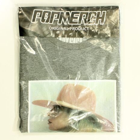 Band Merchandise Lady Gaga Joanne Pink Hat T-Shirt - Officiële Merchandise Band Merchandise Lady Gaga Joanne Pink Hat T-Shirt - Officiële Merchandise