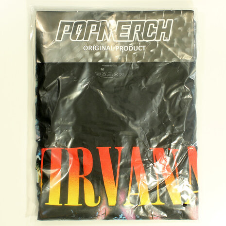 Band Merchandise Nirvana Unplugged Live T-Shirt - Officiële Merchandise Band Merchandise Nirvana Unplugged Live T-Shirt - Officiële Merchandise