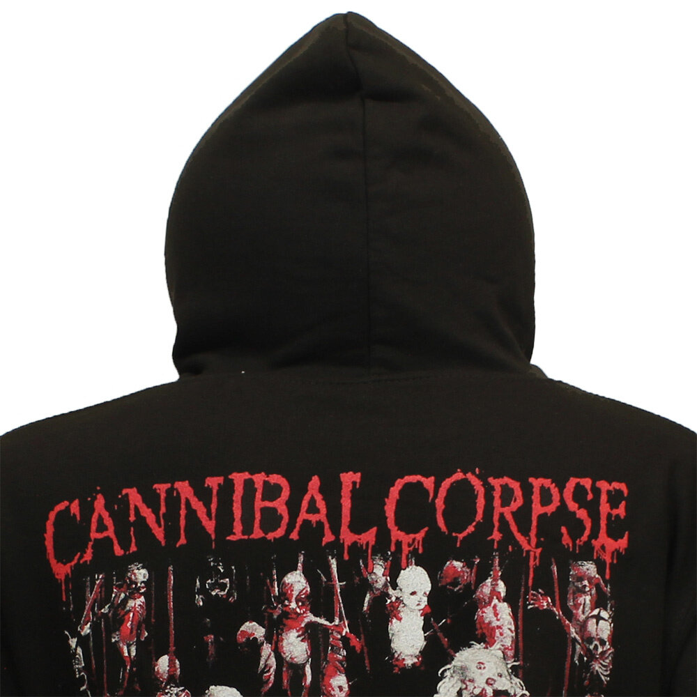 Band Merchandise Cannibal Corpse Butchered at Birth Hoodie Trui - Officiële Merchandise Band Merchandise Cannibal Corpse Butchered at Birth Hoodie Trui - Officiële Merchandise