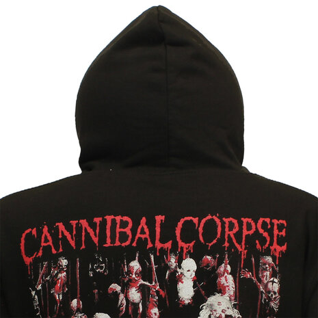 Band Merchandise Cannibal Corpse Butchered at Birth Hoodie Trui - Officiële Merchandise Band Merchandise Cannibal Corpse Butchered at Birth Hoodie Trui - Officiële Merchandise