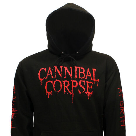 Band Merchandise Cannibal Corpse Butchered at Birth Hoodie Trui - Officiële Merchandise Band Merchandise Cannibal Corpse Butchered at Birth Hoodie Trui - Officiële Merchandise