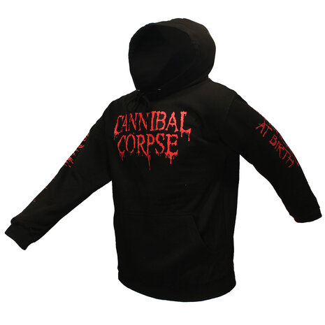 Band Merchandise Cannibal Corpse Butchered at Birth Hoodie Trui - Officiële Merchandise Band Merchandise Cannibal Corpse Butchered at Birth Hoodie Trui - Officiële Merchandise