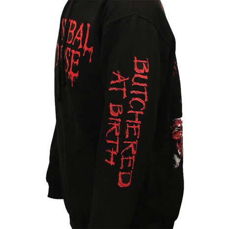 Band Merchandise Cannibal Corpse Butchered at Birth Hoodie Trui - Officiële Merchandise Band Merchandise Cannibal Corpse Butchered at Birth Hoodie Trui - Officiële Merchandise