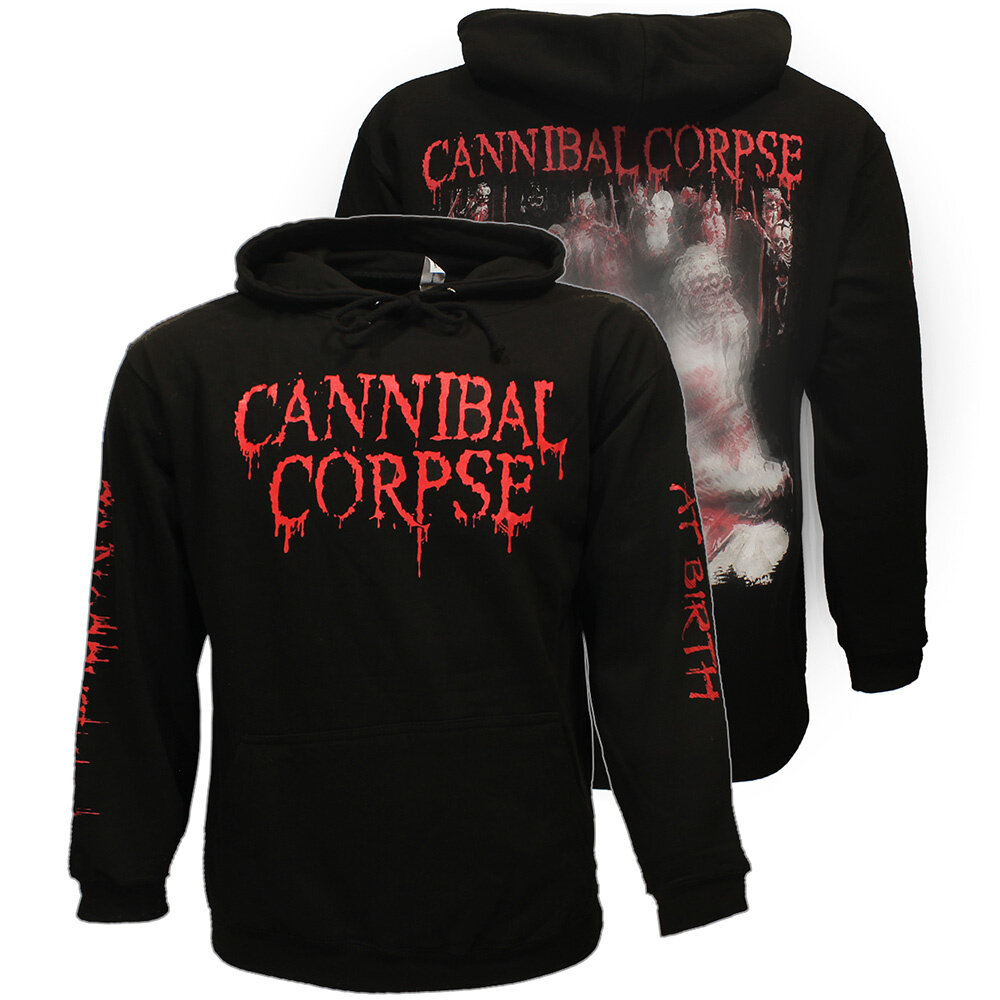 Band Merchandise Cannibal Corpse Butchered at Birth Hoodie Trui - Officiële Merchandise Band Merchandise Cannibal Corpse Butchered at Birth Hoodie Trui - Officiële Merchandise