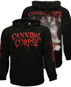 Band Merchandise Cannibal Corpse Butchered at Birth Hoodie Trui Band Merchandise Cannibal Corpse Butchered at Birth Hoodie Trui