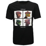 Band Merchandise Gorillaz Demon Days Album Cover T-Shirt