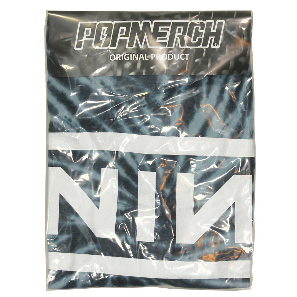 Band Merchandise Nine Inch Nails Logo Dip Dye Langarm-T-Shirt – offizielles Merchandise Band Merchandise Nine Inch Nails Logo Dip Dye Langarm-T-Shirt – offizielles Merchandise