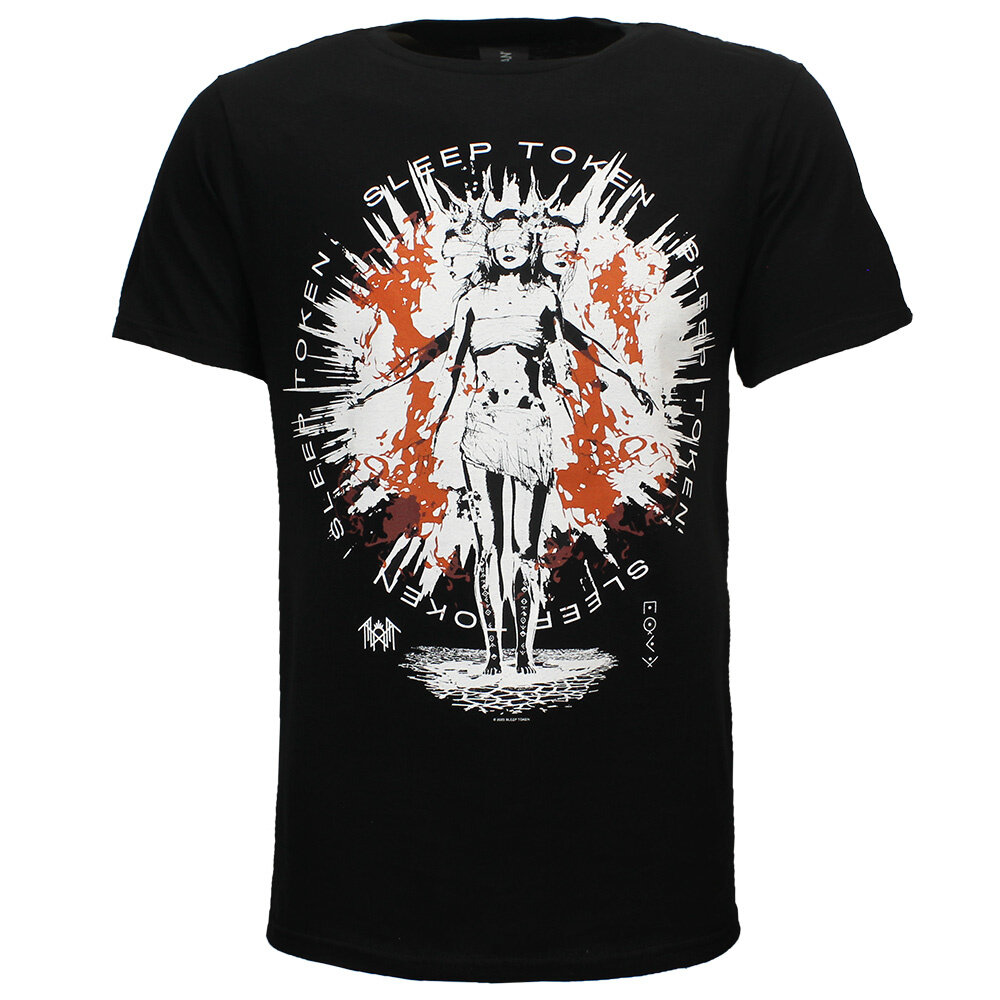 Band Merchandise Sleep Token Rain Band T-Shirt - Official Merchandise Band Merchandise Sleep Token Rain Band T-Shirt - Official Merchandise