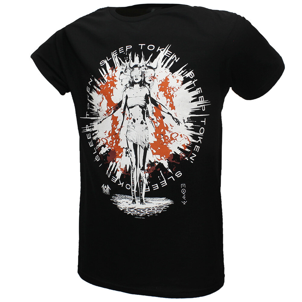 Band Merchandise Sleep Token Rain Band T-Shirt - Official Merchandise Band Merchandise Sleep Token Rain Band T-Shirt - Official Merchandise