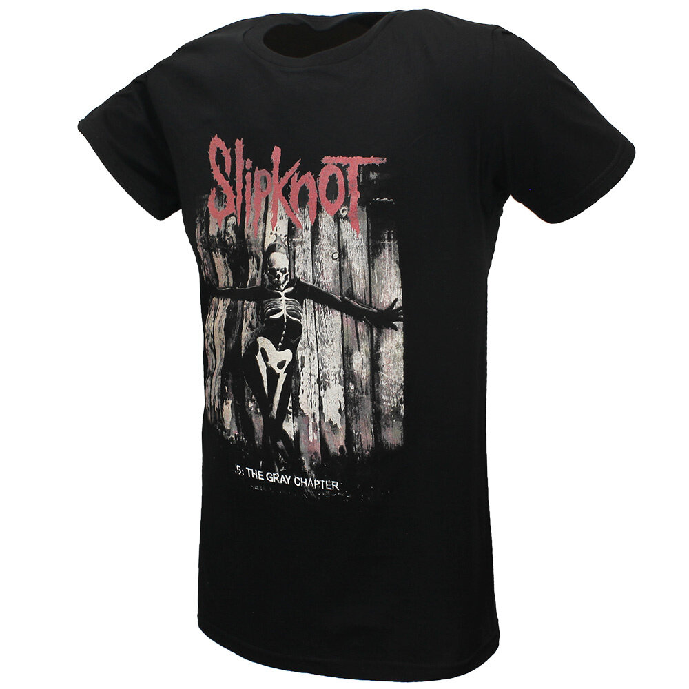 Band Merchandise Slipknot The Grey Chapter Album Design T-Shirt – Offizielles Merchandise Band Merchandise Slipknot The Grey Chapter Album Design T-Shirt – Offizielles Merchandise