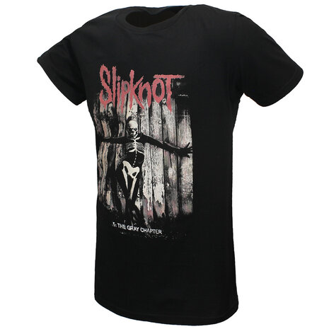 Band Merchandise Slipknot The Grey Chapter Album Design T-Shirt – Offizielles Merchandise Band Merchandise Slipknot The Grey Chapter Album Design T-Shirt – Offizielles Merchandise
