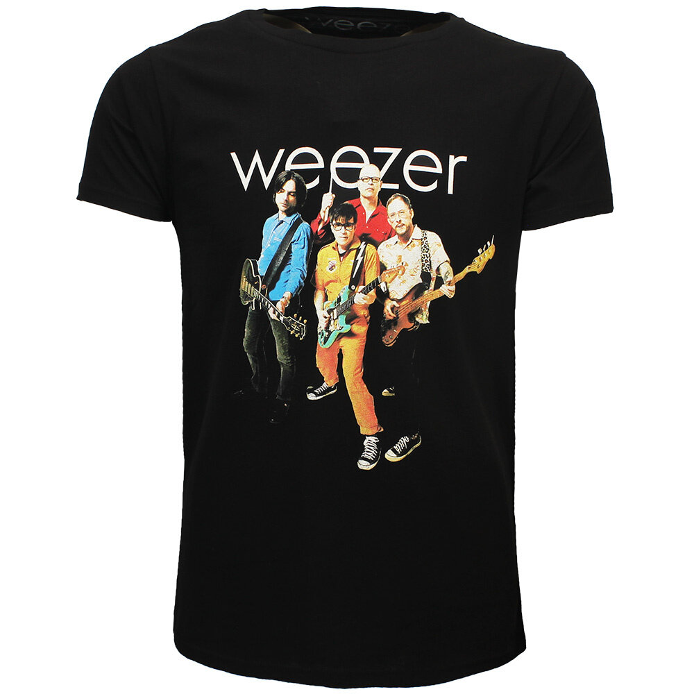 Band Merchandise Weezer Group Foto-T-Shirt – offizielles Merchandise Band Merchandise Weezer Group Foto-T-Shirt – offizielles Merchandise