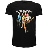 Band Merchandise Weezer Gruppenfoto-T-Shirt