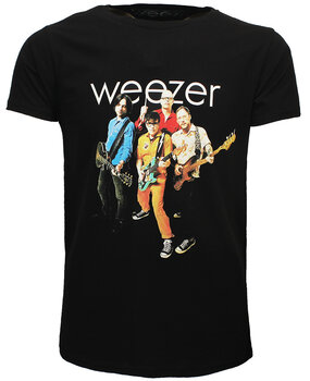 Band Merchandise Weezer Gruppenfoto-T-Shirt Band Merchandise Weezer Gruppenfoto-T-Shirt