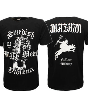 Band Merchandise Watain Swedish Black Metal Violence T-Shirt Band Merchandise Watain Swedish Black Metal Violence T-Shirt
