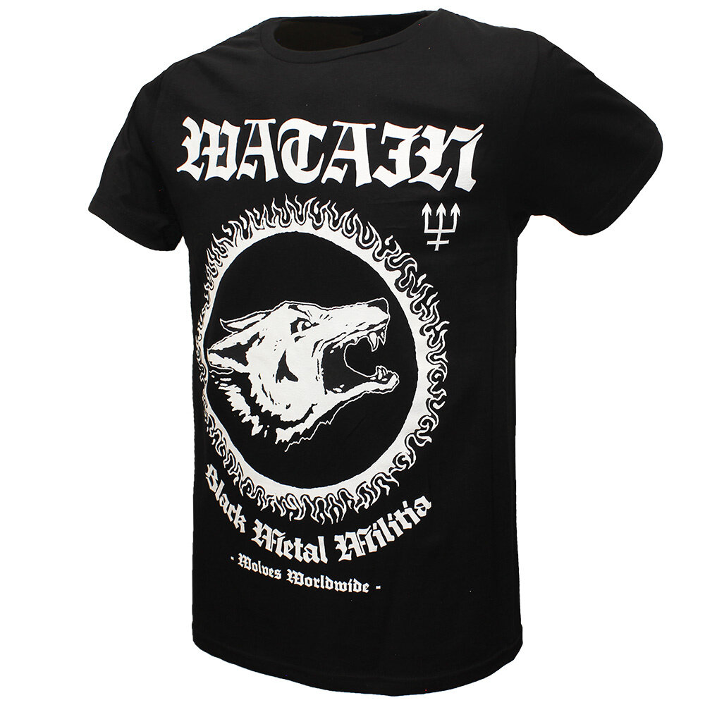 Band Merchandise Watain Black Metal Militia T-Shirt - Official Merchandise Band Merchandise Watain Black Metal Militia T-Shirt - Official Merchandise