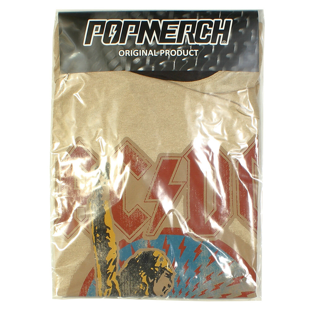 AC/DC Let There Be Rock Tour 1977 Ringer T-Shirt - Official Merchandise ...