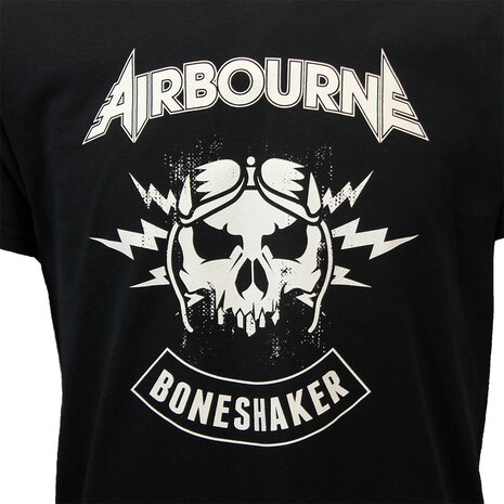 Band Merchandise Airbourne Rock and Roll Boneshaker T-Shirt – offizielles Band-Merchandise Band Merchandise Airbourne Rock and Roll Boneshaker T-Shirt – offizielles Band-Merchandise