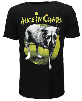 Band Merchandise Alice in Chains T-Shirt mit dreibeinigem Hund, Sonderversion Band Merchandise Alice in Chains T-Shirt mit dreibeinigem Hund, Sonderversion