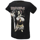Band Merchandise Eminem Slim Shady Marshall Mathers Collage T-Shirt Band Merchandise Eminem Slim Shady Marshall Mathers Collage T-Shirt